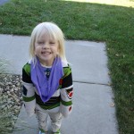 Kelsey som Buzz Lightyear!